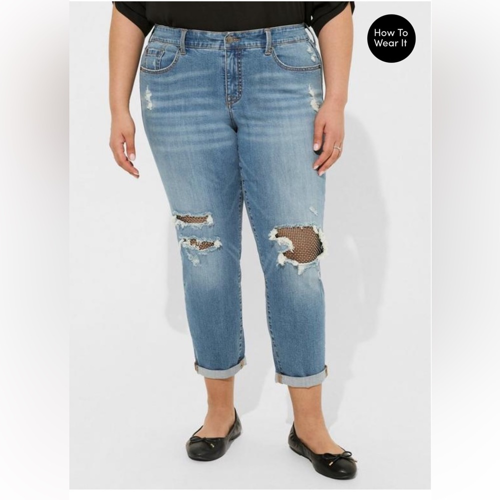 Boyfriend vintage jeans 16T NWOT